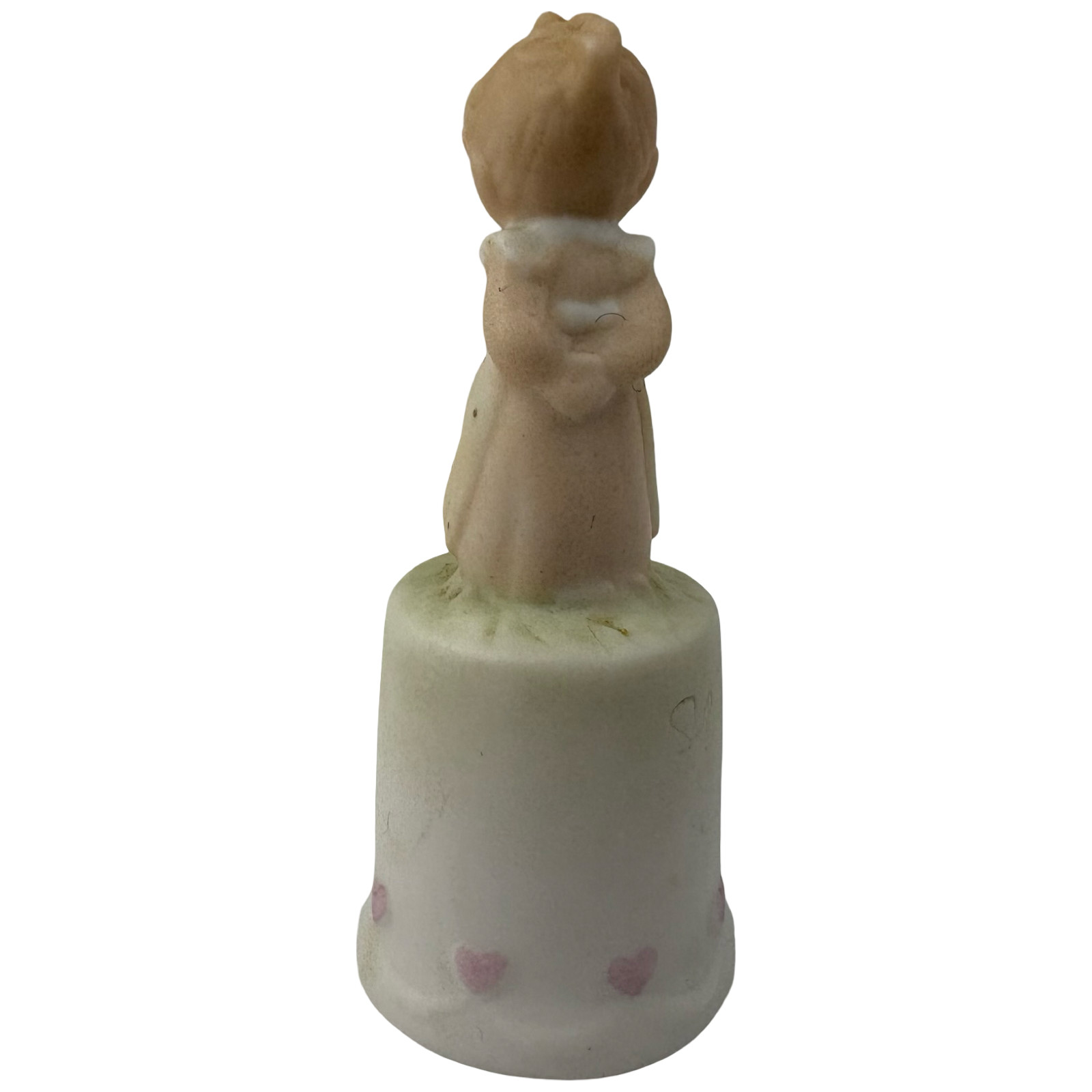 Precious Moments Thimble Figurine Autumn’s Praise VTG 1985 Four Seasons 100641