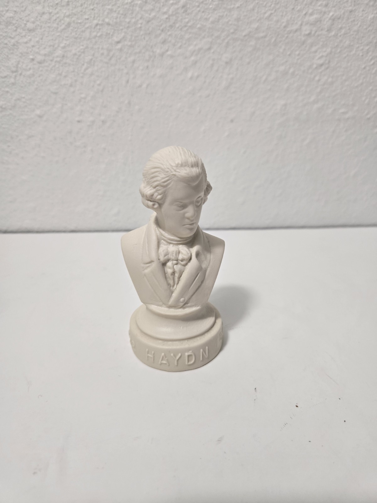 Haydn White Ceramic Composer Bust – Home Accent