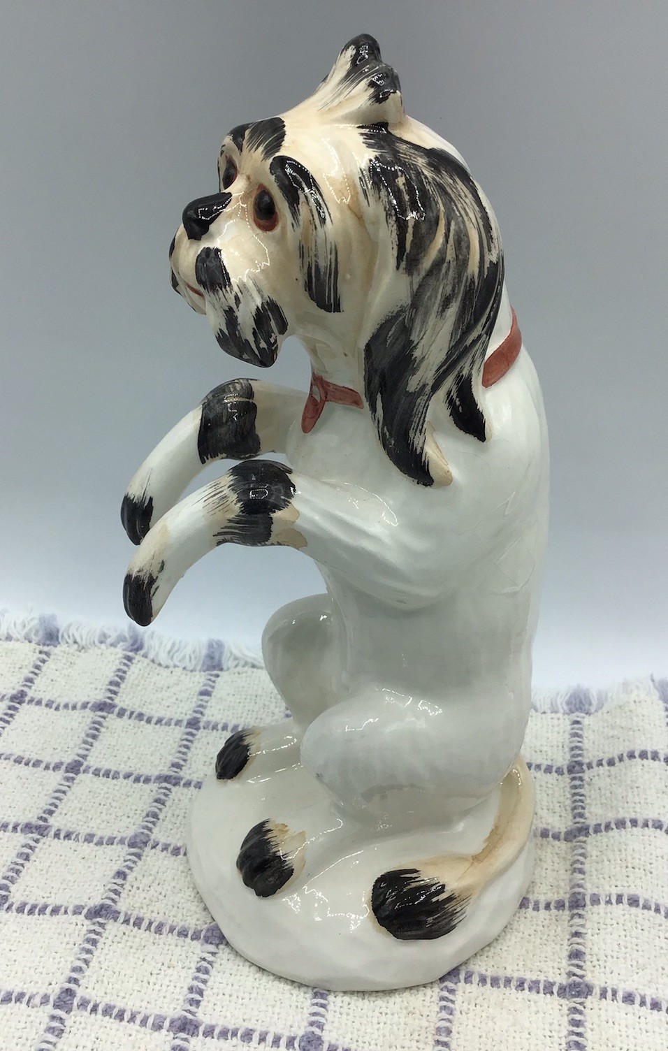 Chelsea House Port Royal Ceramic Standing Shih Tzu – Made In Italy, 7.5” Signed