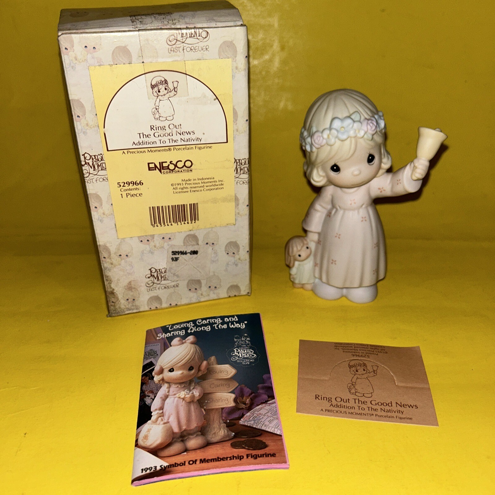 Precious Moments Ring Out The Good News Addition To The Nativity ndrc33