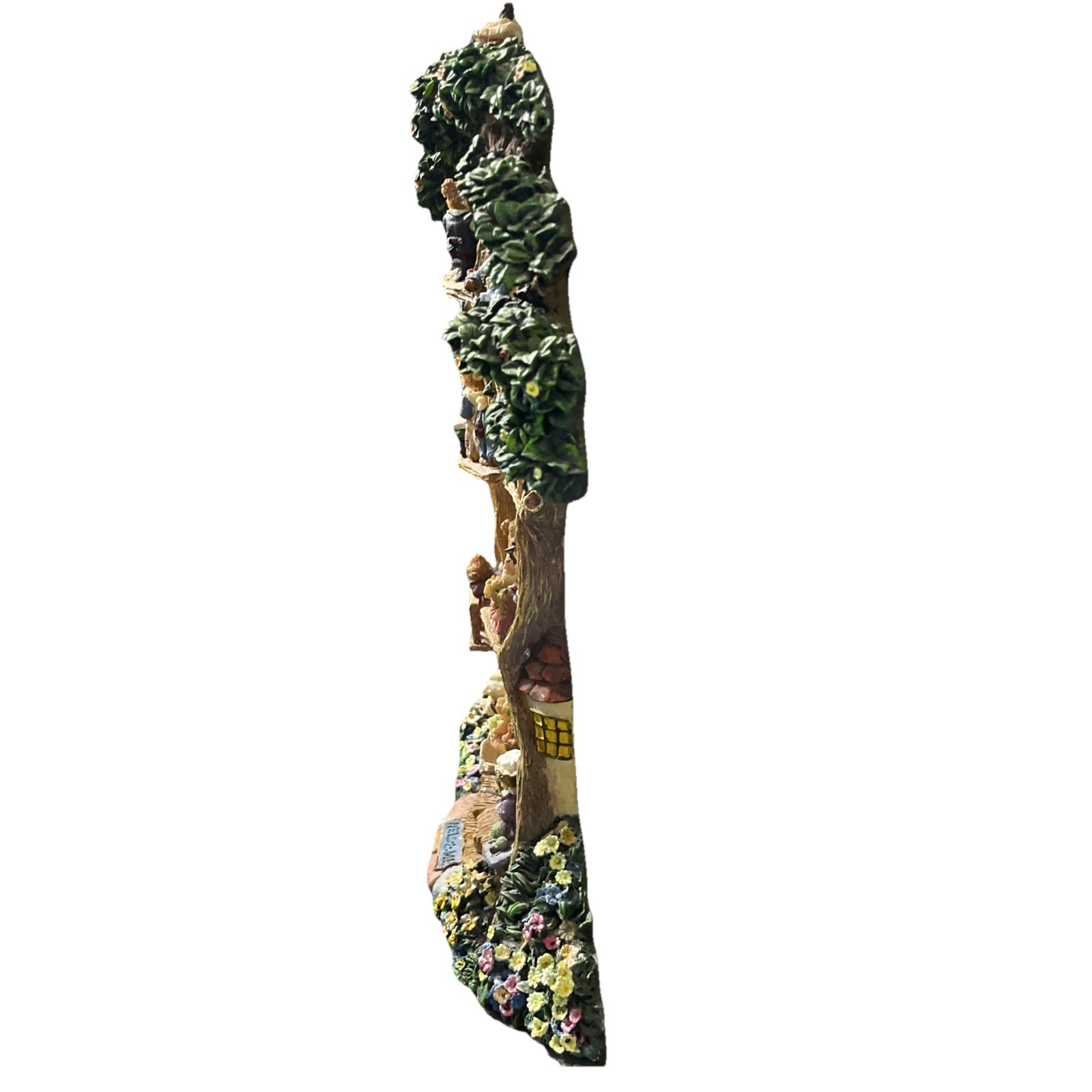 Danbury Mint Boyds Bears Tree House Table Top Or Hanging 3D Resin Display