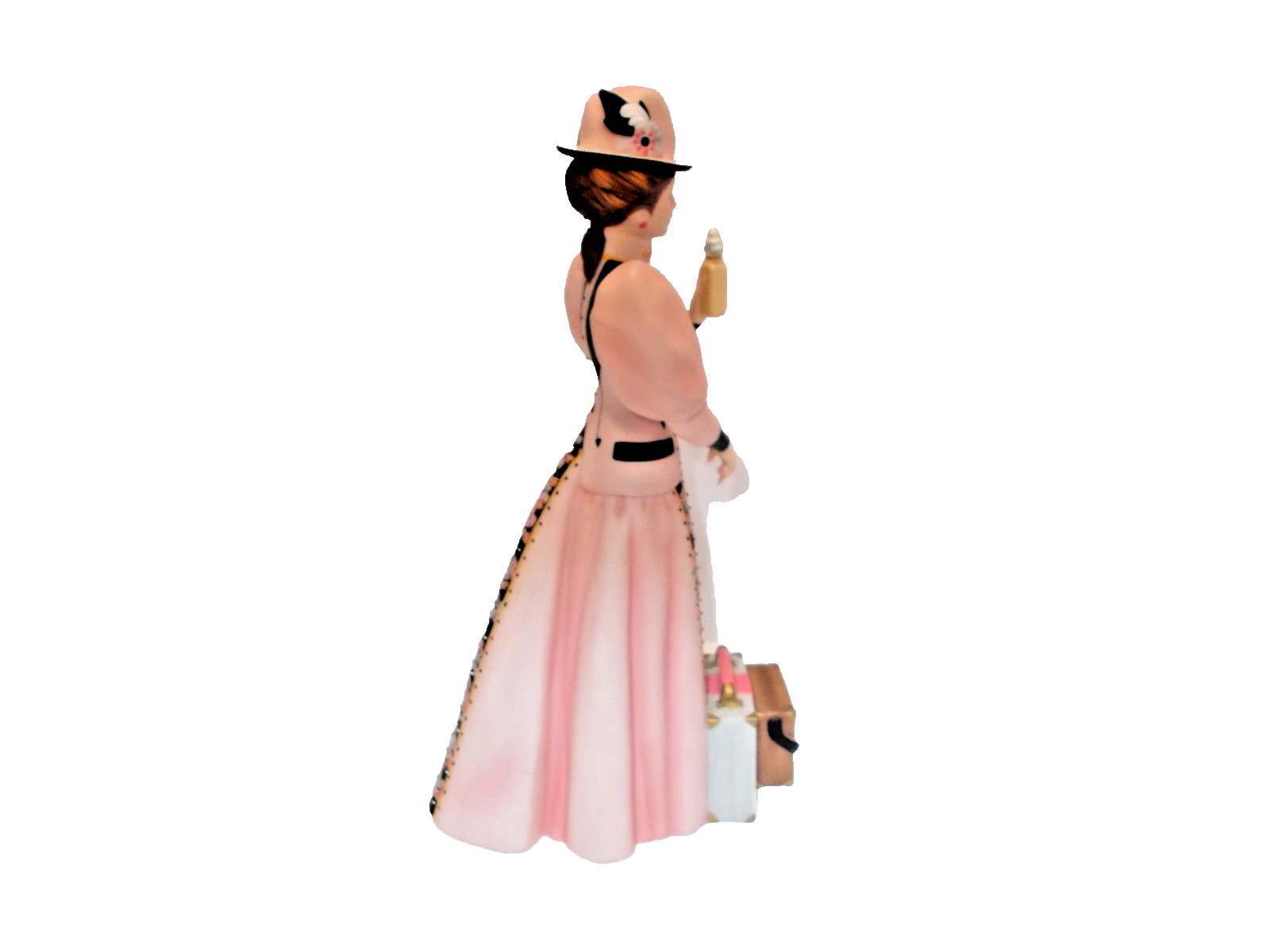 avon presidents club figurines 2004 -3 1/2″ x 10″ Dressed in Pink & Black