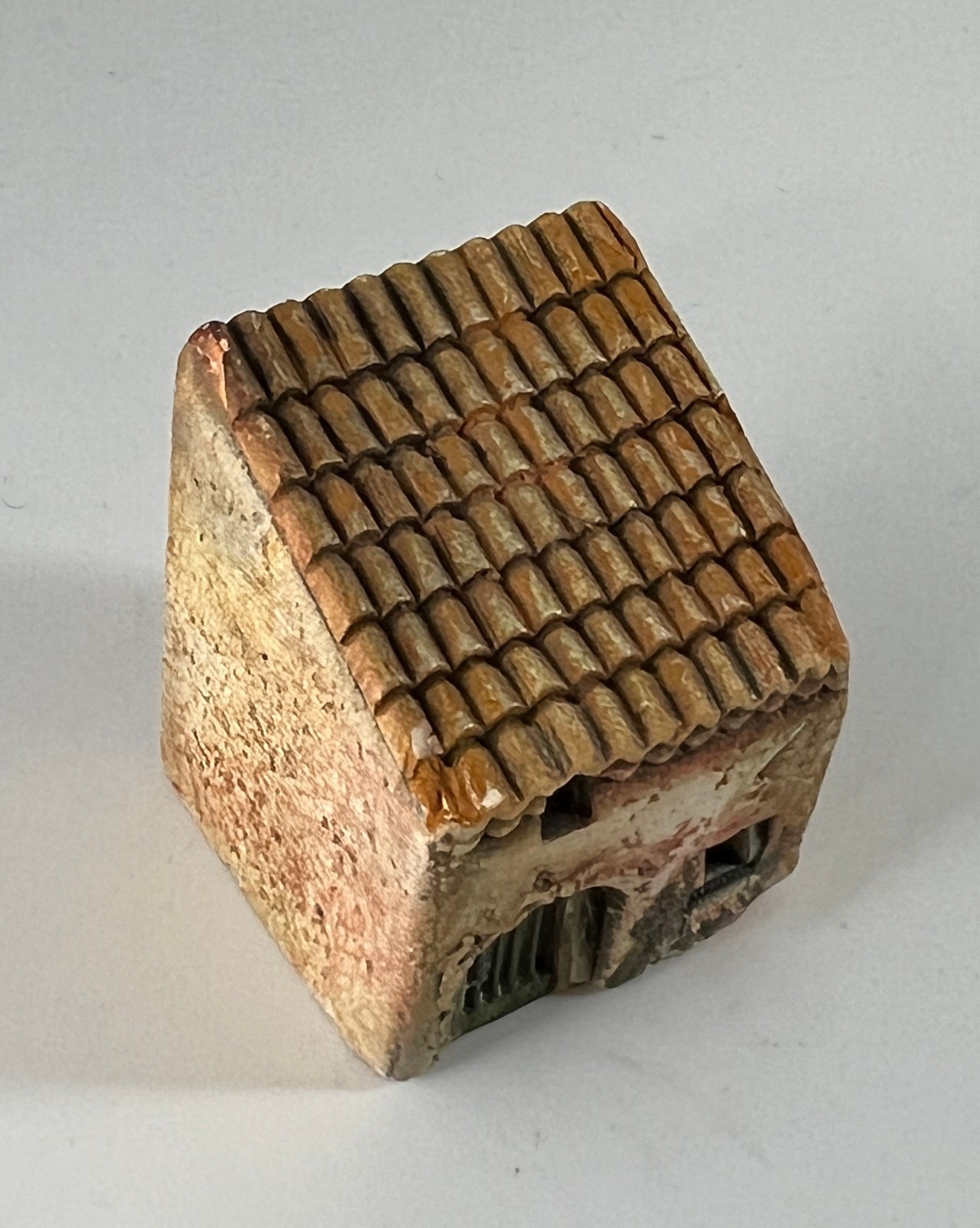 Dominique Gault Miniature Ceramic House Building Provence France French