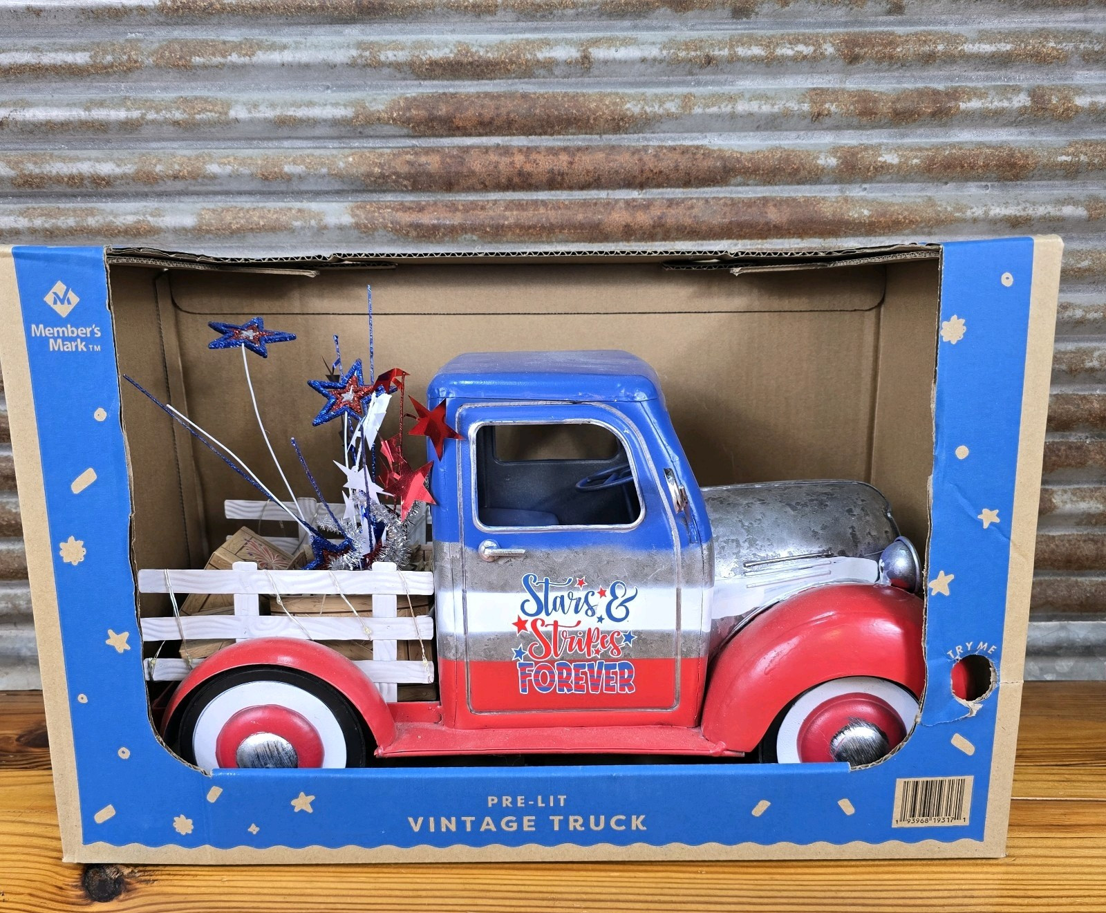 Members Mark Prelit Vintage Trucks July4th