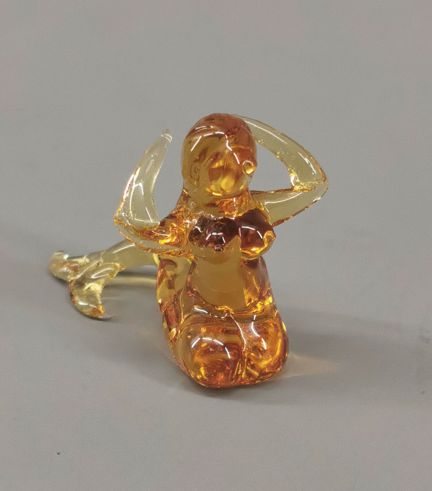 9912180-x Glas Figure Zodiac Sign Virgin 1 5/8-2 3/8in Mouth-Blown