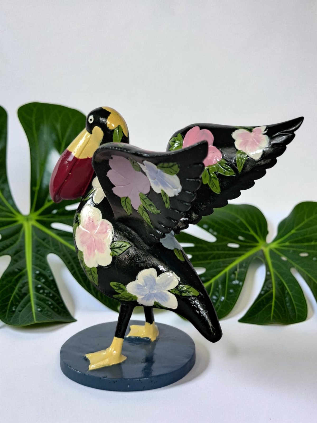 Pelicans in Paradise Pensacola News Journal Azalican Figurine Toni New 5 1/4″