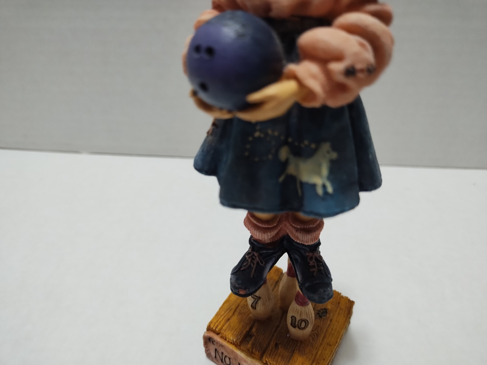 Bowling Boyds Bears Laverne B Bowler Strikes and Spares Folkstone Collection
