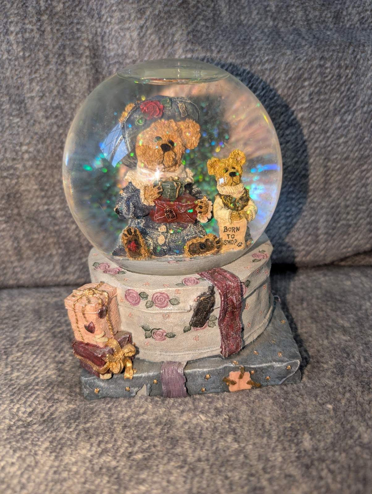 Boyds Bear collector’s musical globe “Time of My Life” 2E/1825 270502