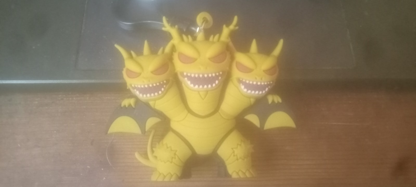 Godzilla Classic Series 7 Figural Bag Clip 3 Inch Keizer Ghidorah