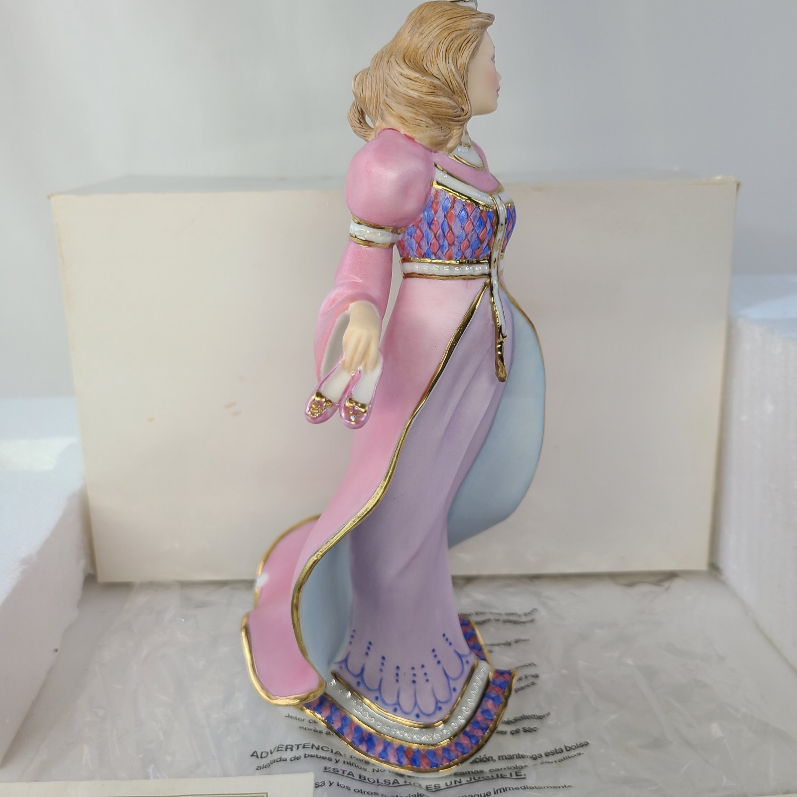 LENOX DANCING PRINCESS Legendary Princess sculpture 2005 W/ BOX & COA!