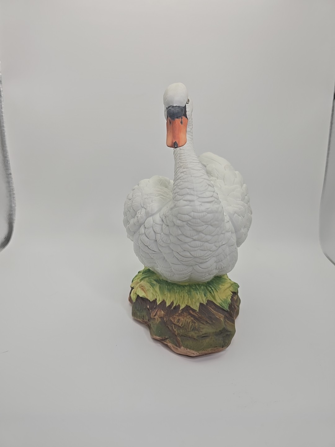 MUTE SWAN Figurine Andrea by Sadek 6 3/4″ Tall #9617 Cottagecore Farmhouse Cute