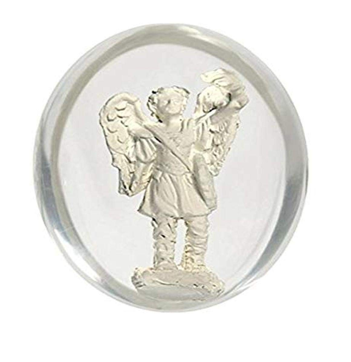 17150 Uriel Archangel Pocket Stone 1-3/8 Inch Religious Blessing Spiritual