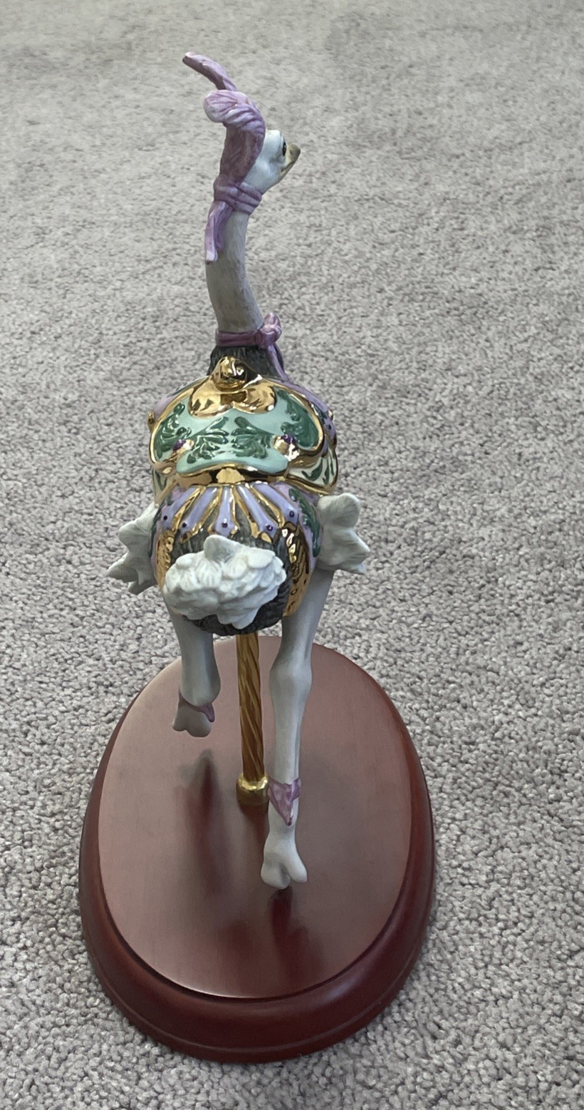 LENOX “CAROUSEL OSTRICH” 2007 LIMITED ED. COLLECTIBLE