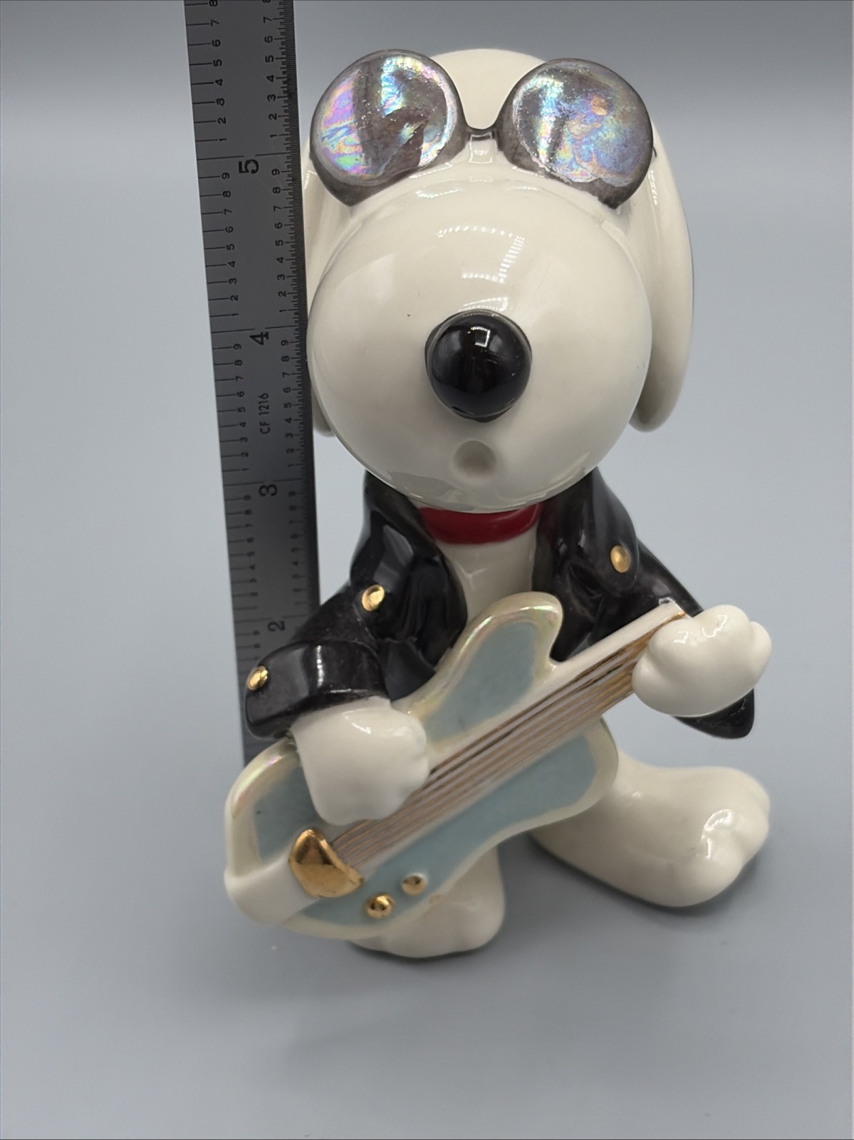 Vintage Lenox Porcelain Peanuts Snoopy “Joe Cool Rockstar” *AS IS*