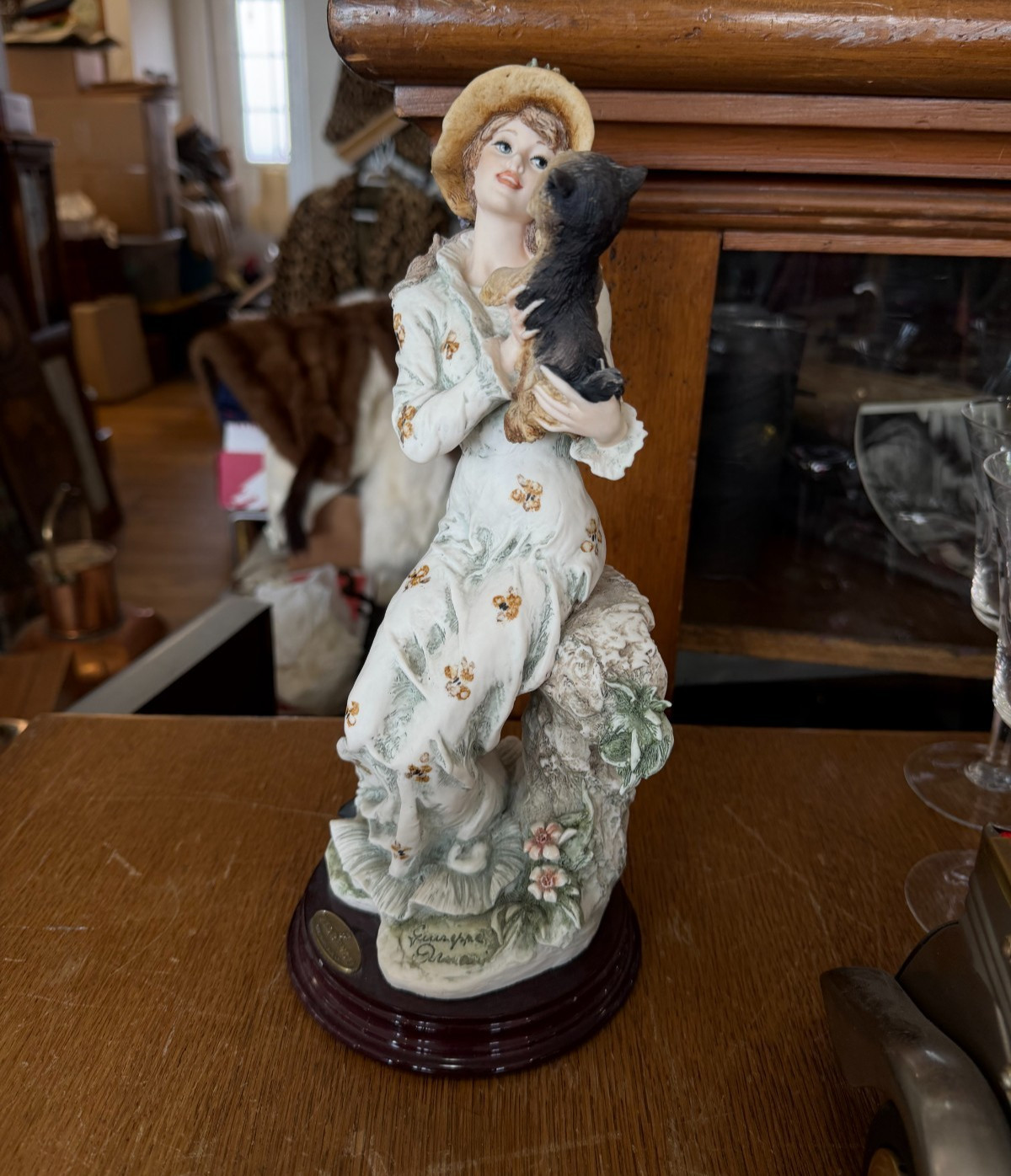 Giuseppe Armani Florence Lucia Redemption Piece 0755C 12 1/2″ Tall Figurine