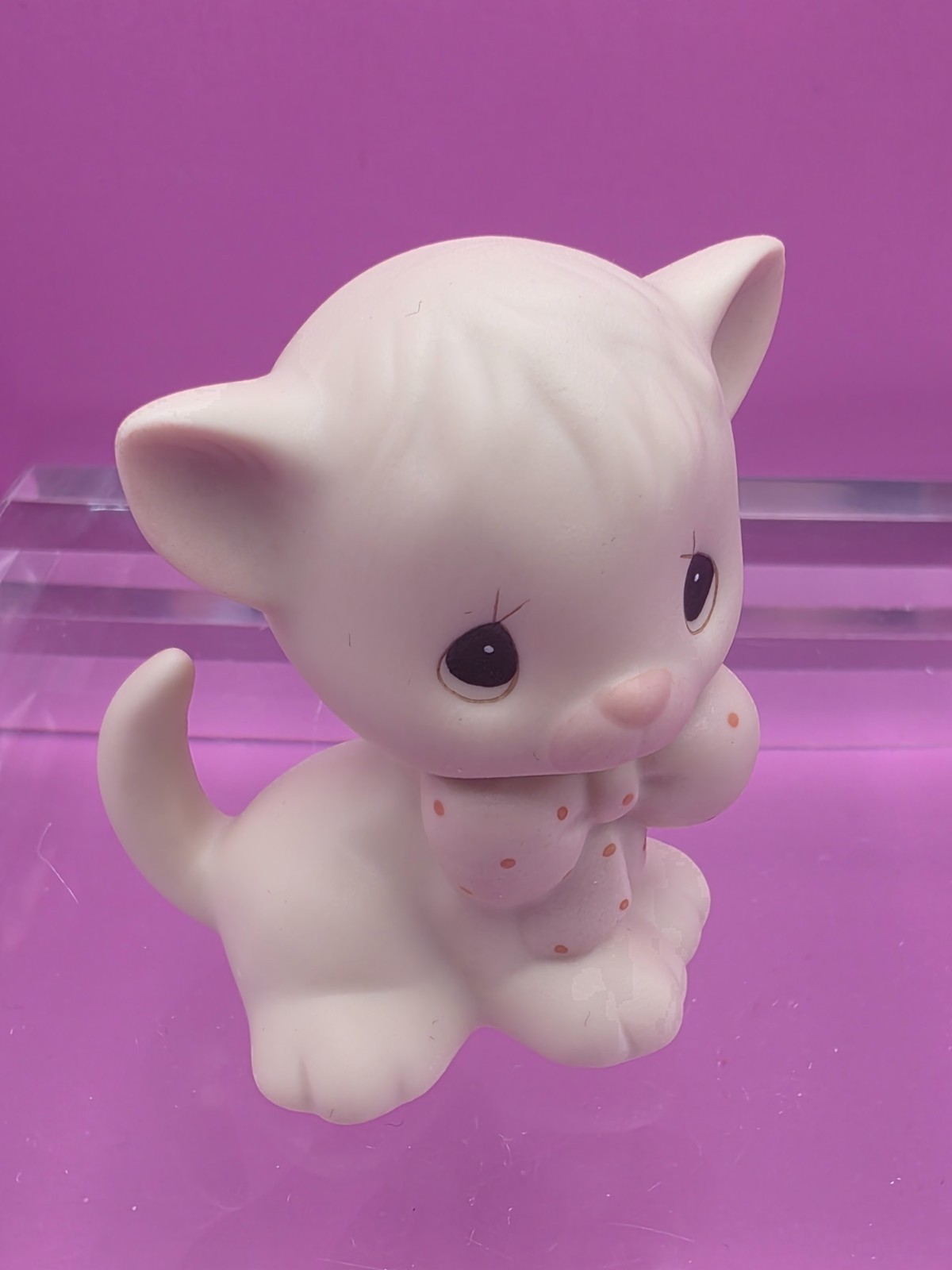 Precious Moments Figurine “Animal” SAMUEL J BUTCHER 1982 ENESCO E-9267D