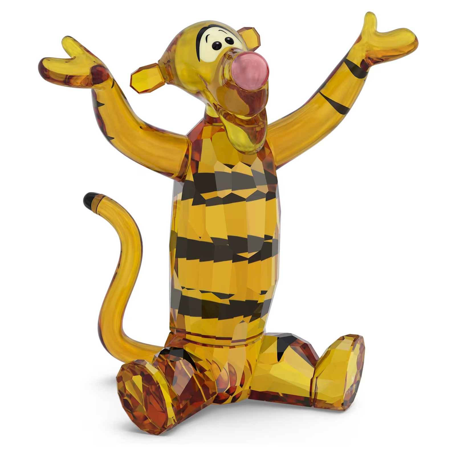 Swarovski Crystal Winnie The Pooh Tigger Figurine Decoration, Orange, 5732816