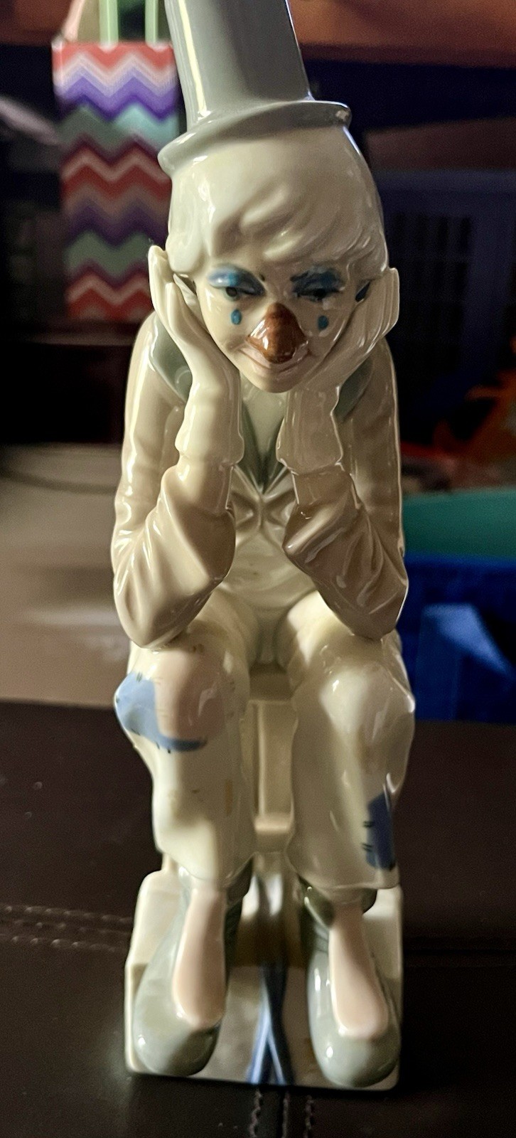 CASADES Spain Porcelain Clown Figurine