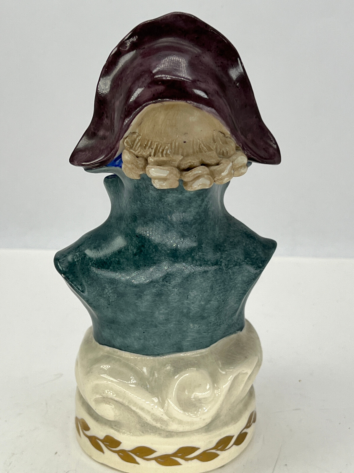 NAPOLEON CORDEY PORCELAIN BUST 8″ FRENCH VICTORIAN DRESS Trenton NJ 1940s