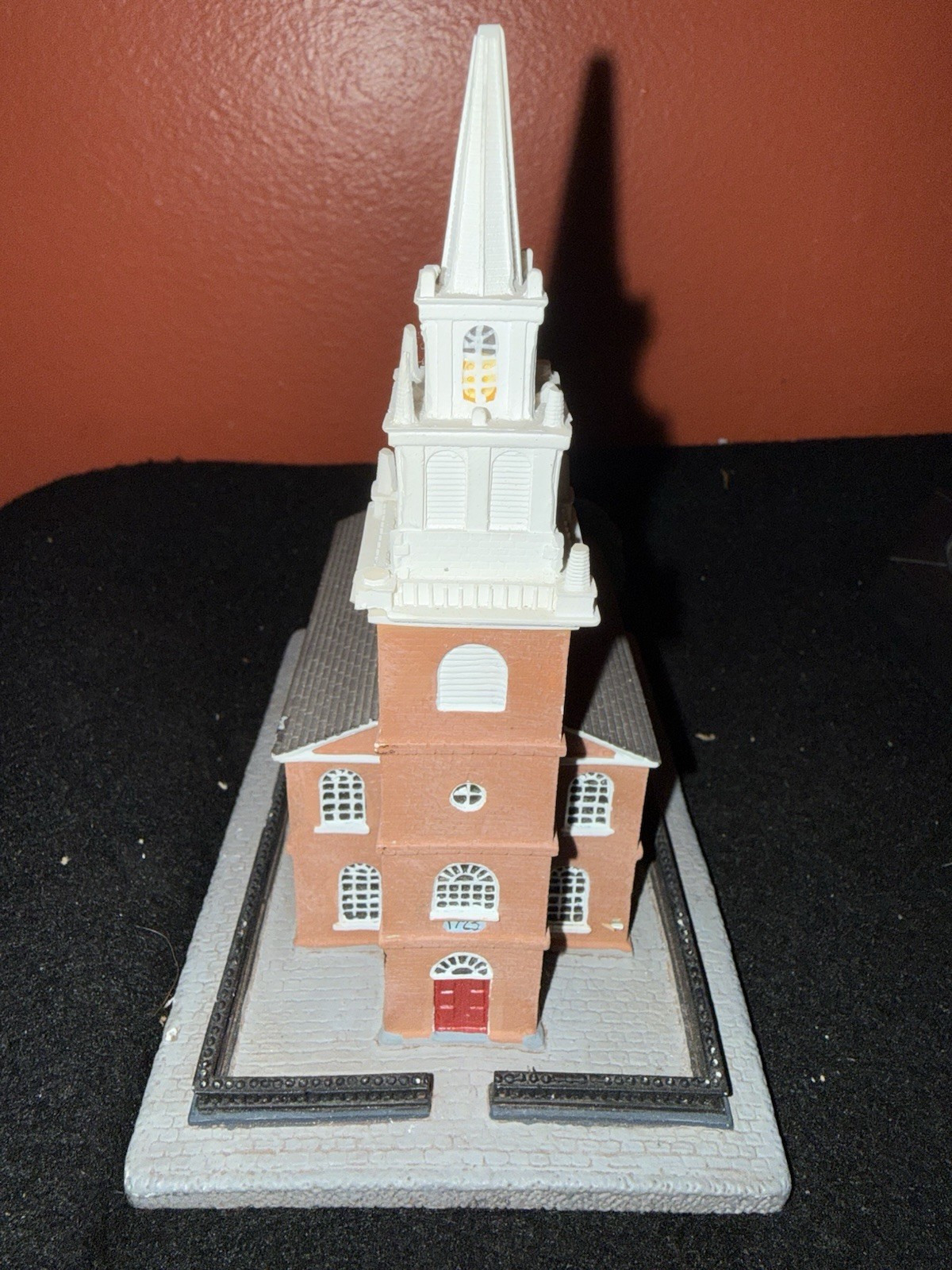Danbury Mint Historic American Churches- Old North Church, Boston, MA