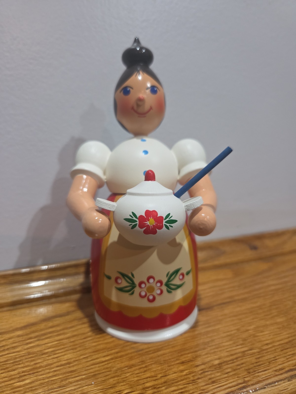 Frans Karl Darling Woman Incense Burner *made In Germany * Very Good Condition