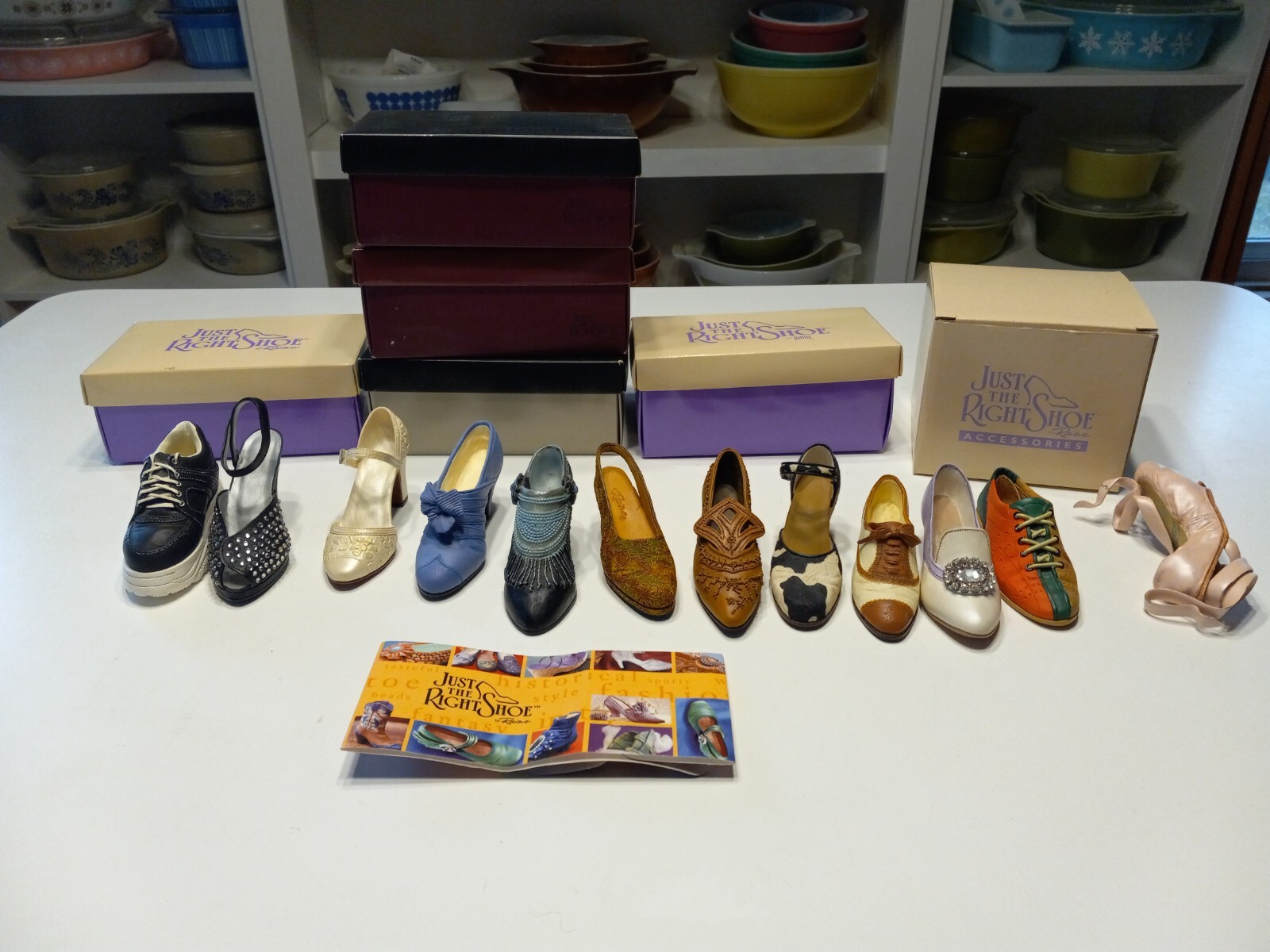 Lot (12) Willits Just the Right Shoe by Raine 1990s – 2000s Retired collectable