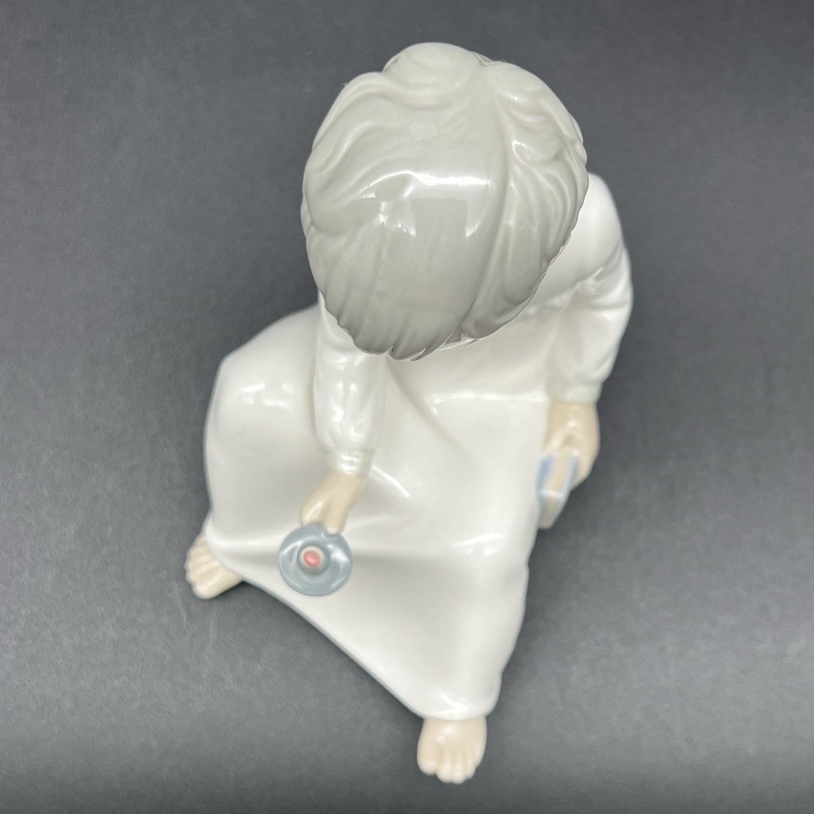 Vintage Zaphir By Lladro Boy With Candle 6.25” Made In Spain