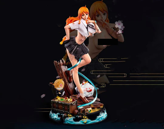 Nami | One Piece | UNPAINTED | 1/8 Scale Resin Kit (NSFW Option Available)