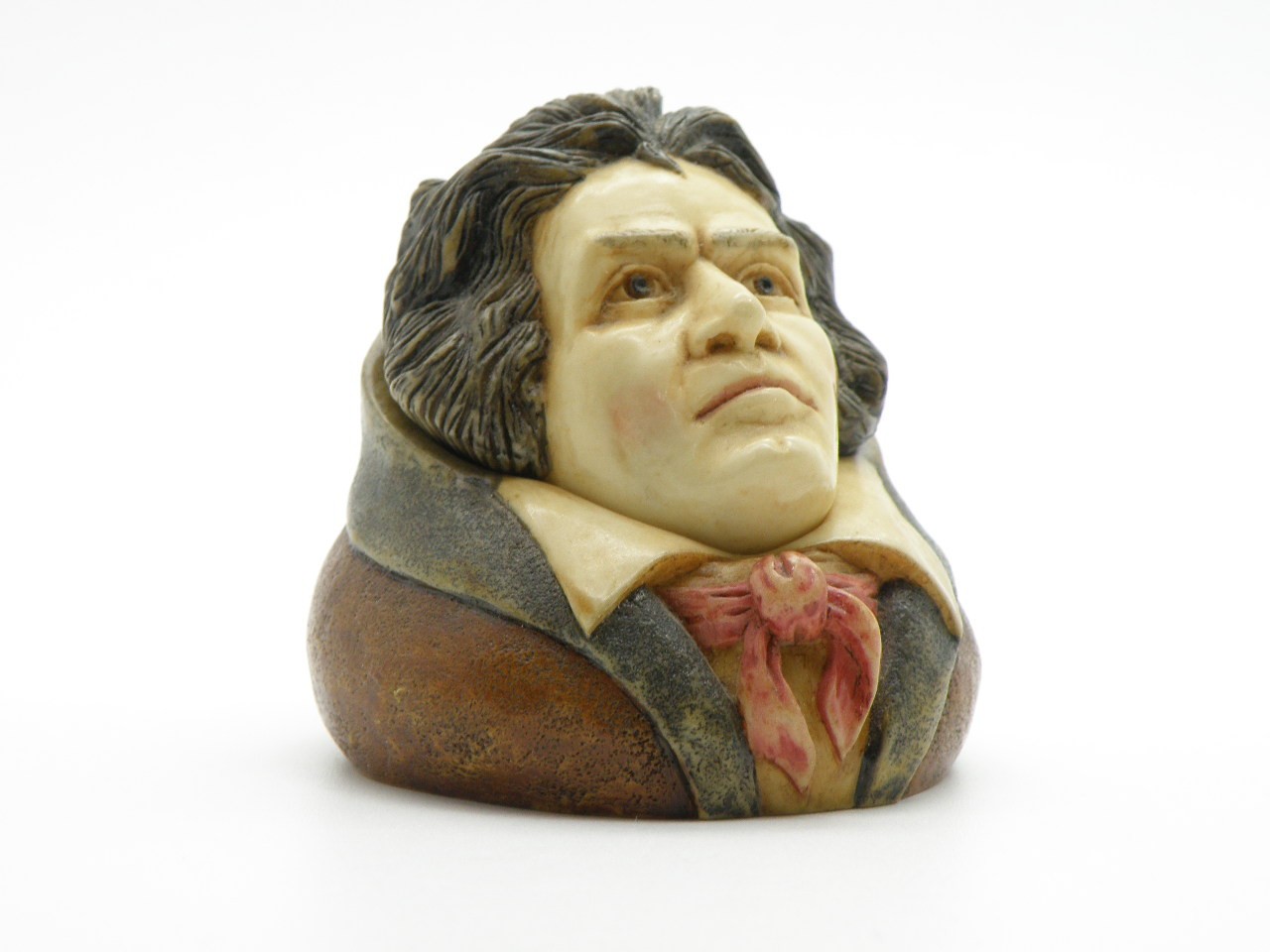 Vtg BEETHOVEN Small Trinket Box 2.5″ x 2.25″ x 2.5″ Classical Musician