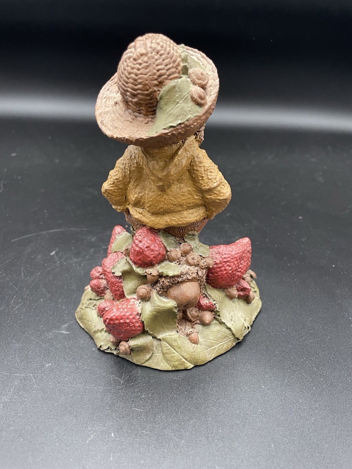 Tom Clark Gnome Signed Shorty Strawberry Shortcake #53 1984. 6”