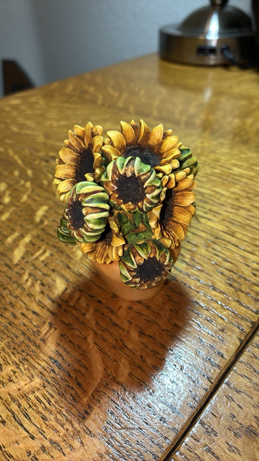 Harmony Kingdom Sunflower II – Ladybug Lord Byron – Figurine Trinket Box – 1999