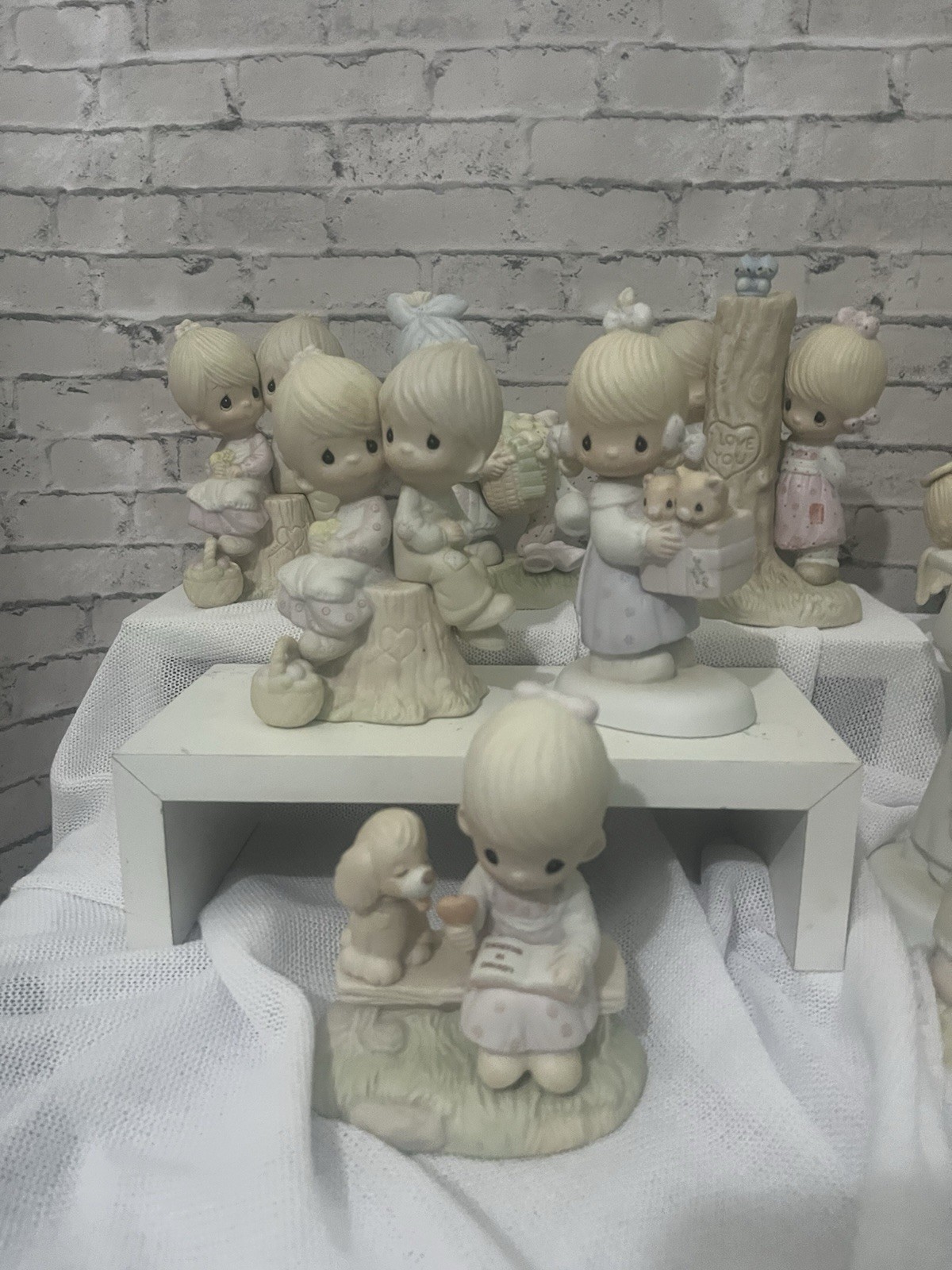 Precious Moments Porcelain Figurine 1970’s -2000’s Lot of 50