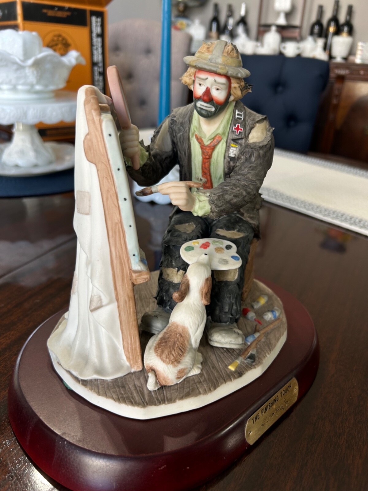Emmett Kelly Jr. Signature Collection #9874 “Artist at Work” Original Packaging
