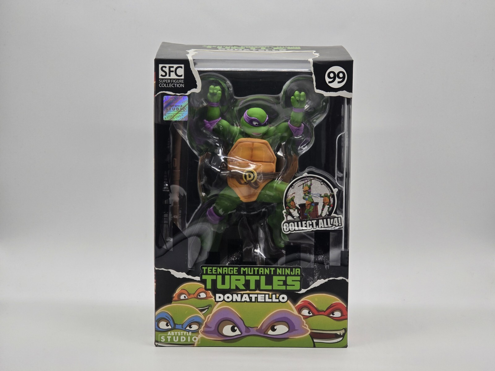 Teenage Mutant Ninja Turtles Donatello Tall SFC ABYstyle Studio Brand New
