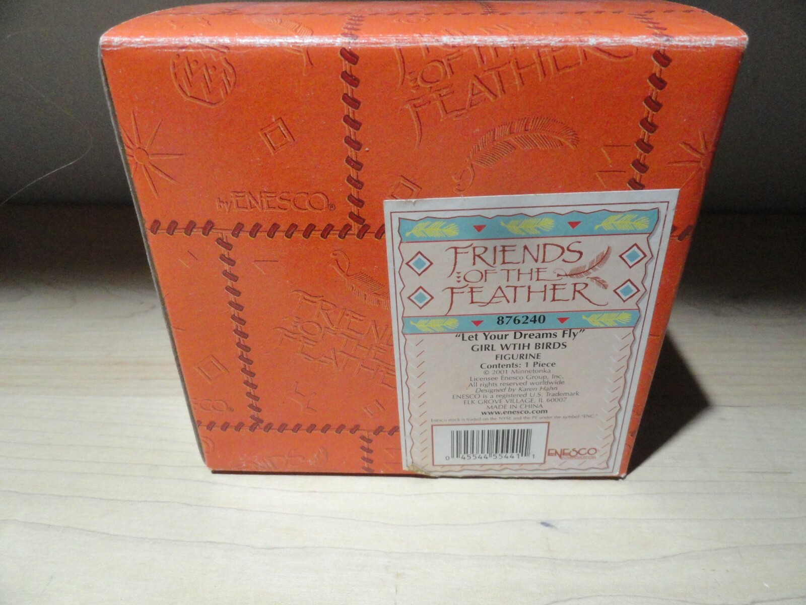 FRIENDS OF THE FEATHER – LET YOUR DREAMS FLY – GIRL WITH BIRDS FIGURINE #876240