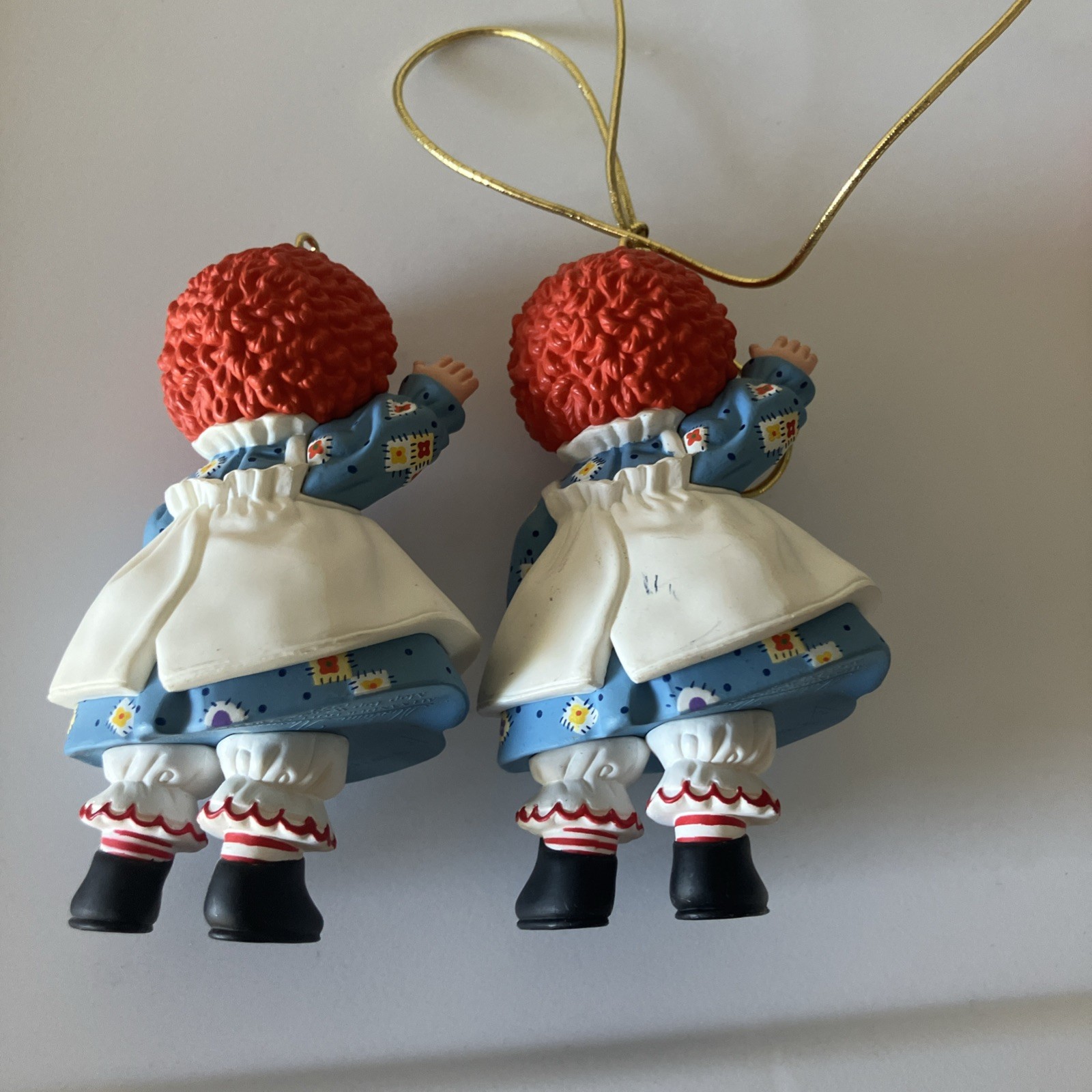 Vintage Raggedy Ann & Andy Figurine Lot – Simon And Schuster/kurt Adler Mixed