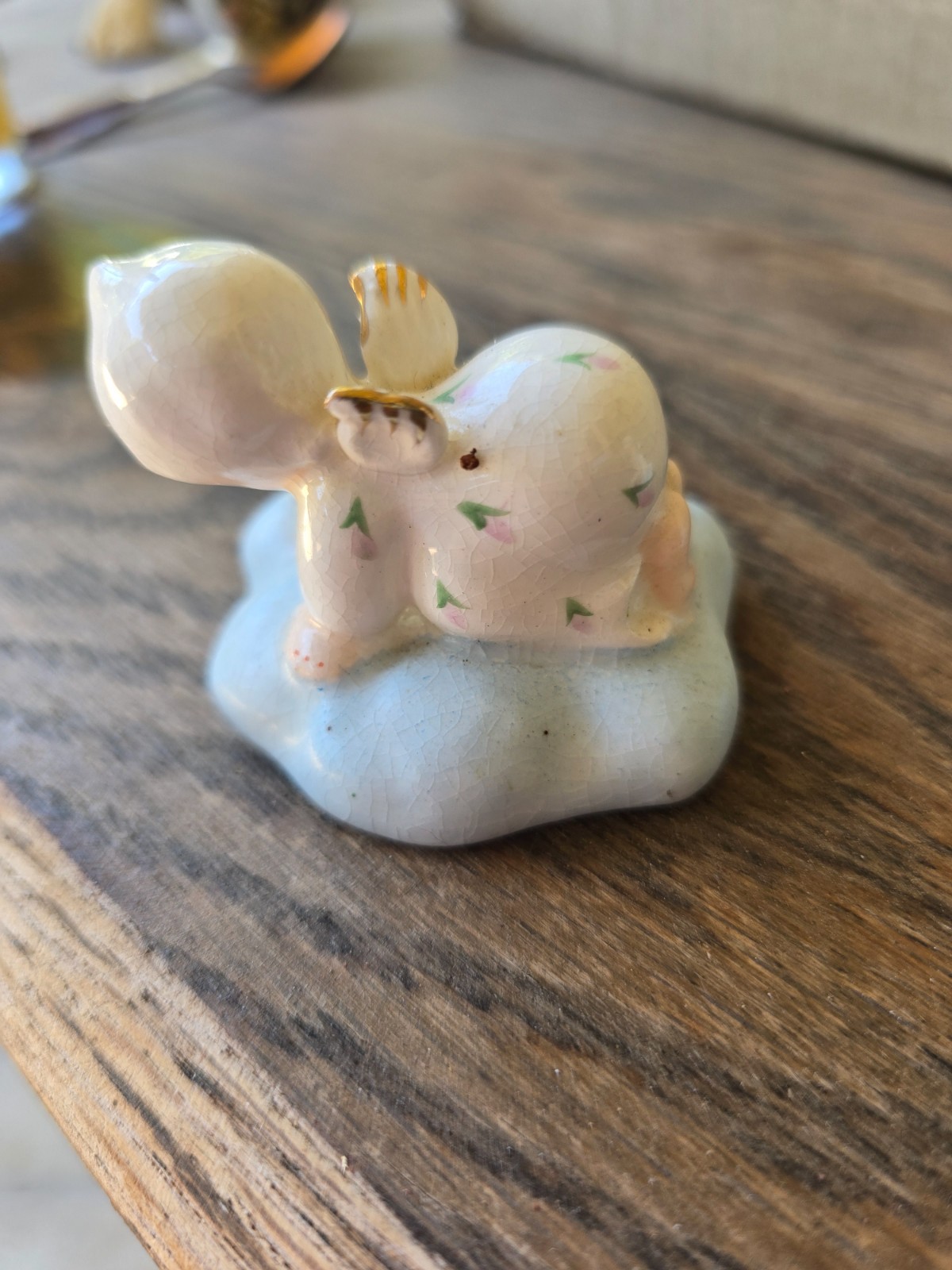 *SUPER RARE VTG* Napco Itsy Bitsy Angel Girl Praying “Brighten Up” Figurine