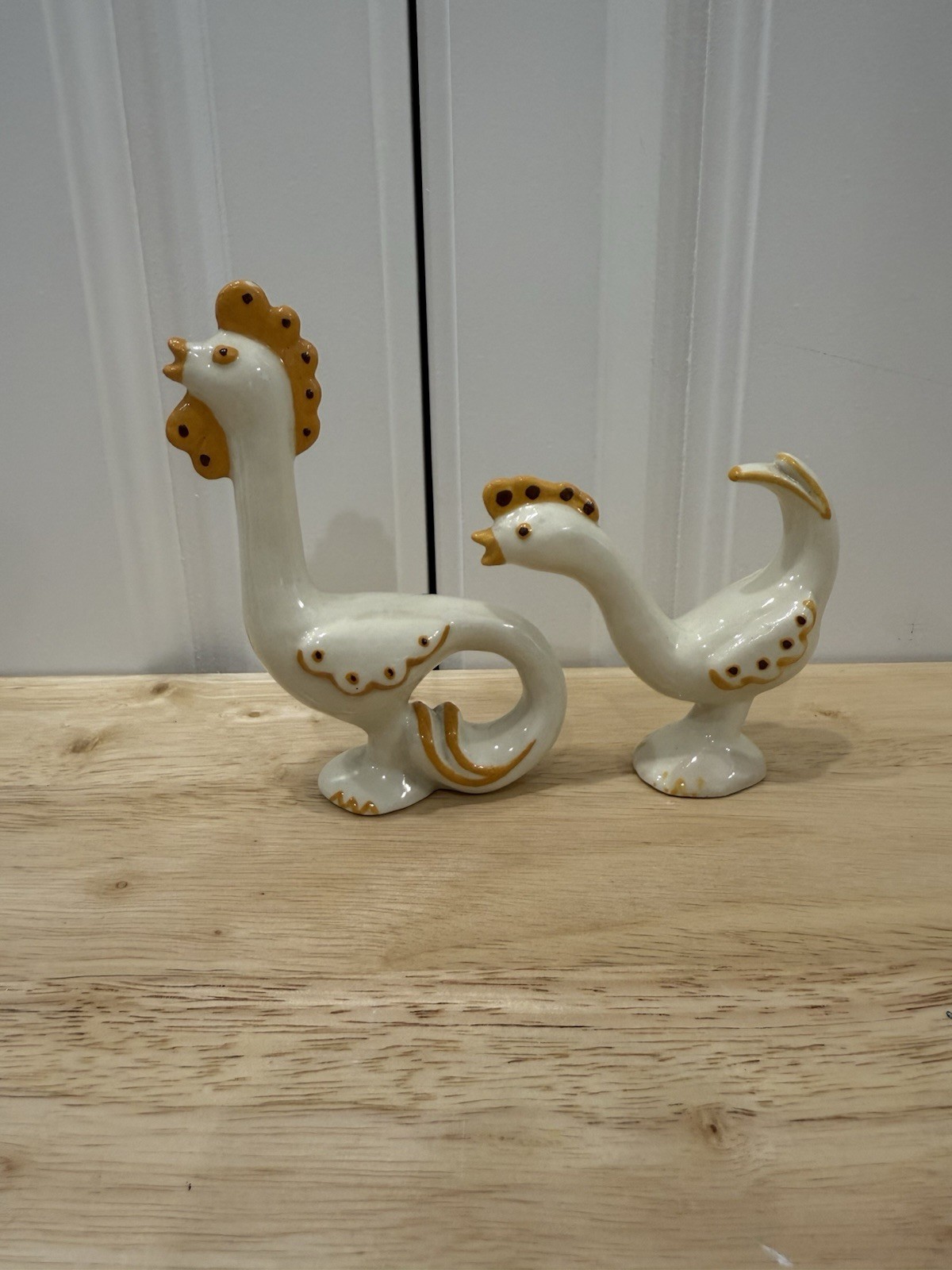 RARE Betty Harrington Chickens Hens Birds Vintage Madison Ceramic Arts Studio