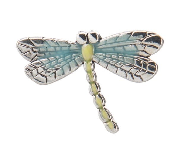 Ganz DRAGONFLY Charm Pocket Token Be Strong Courageous Positive