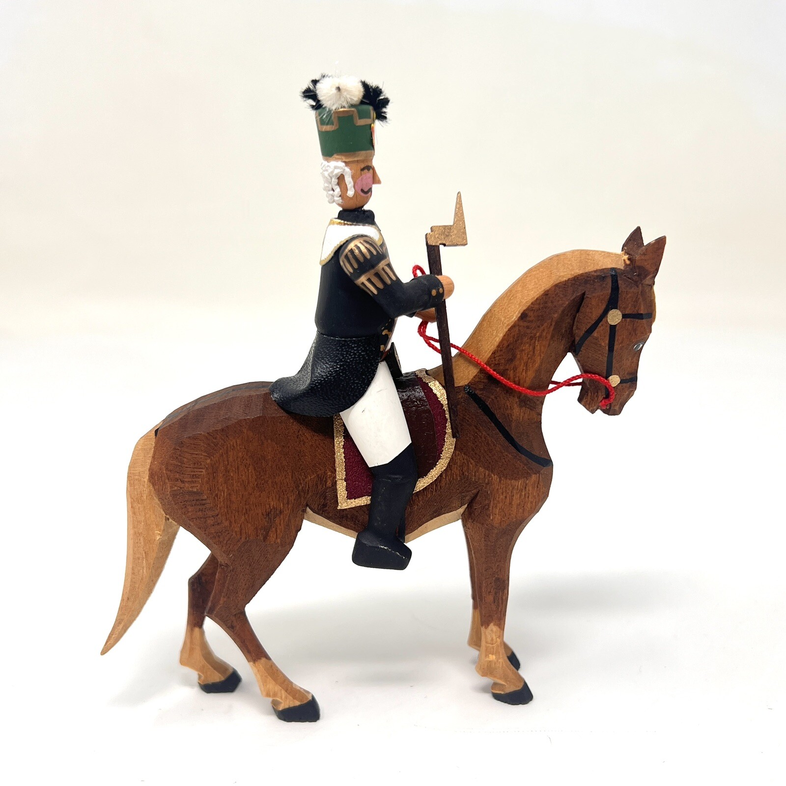 Werner Figuren Military Captain on Horseback Bergmann Berghauptmann zu Pferd