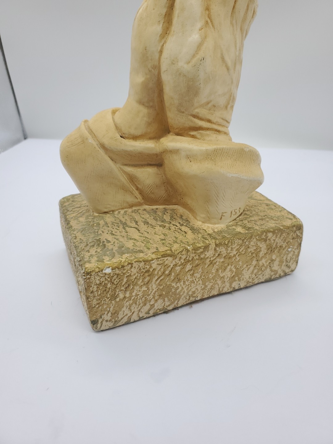 Ceramic Praying Hands Figurine Vintage Atlantic Mold Company