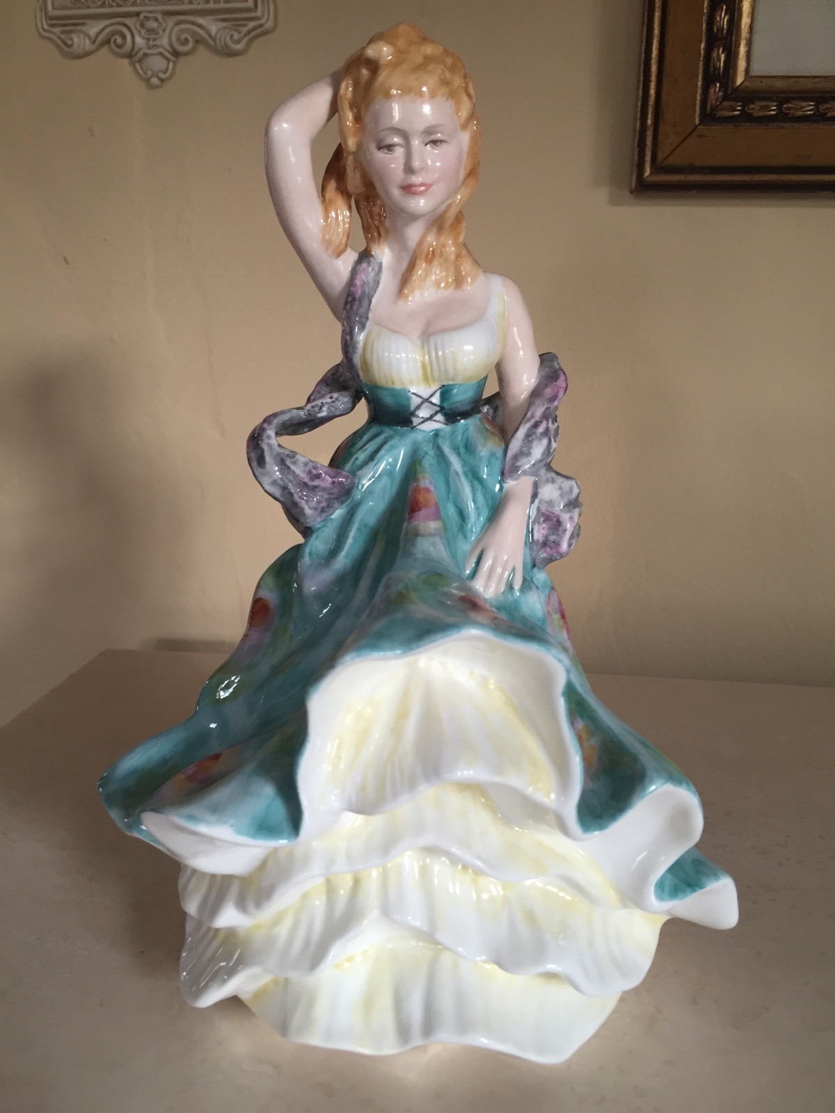 Renaissance Figurine Petite Ladies Sheridan Artist Signed