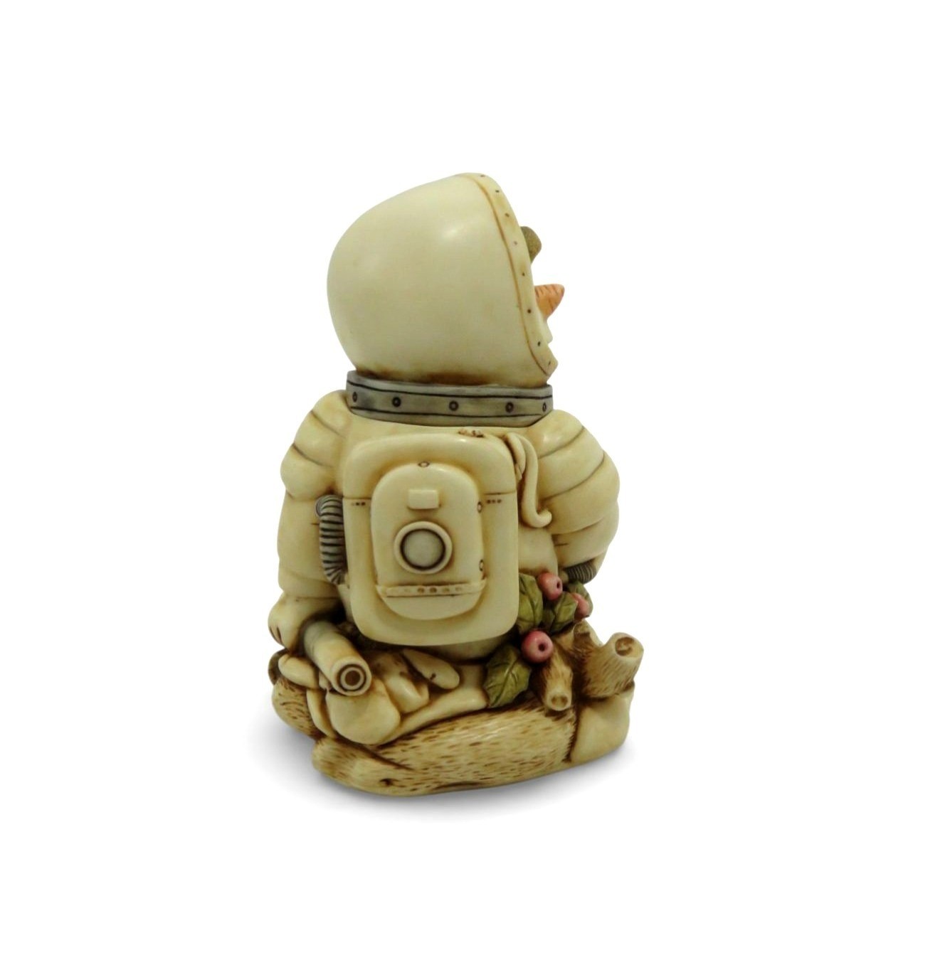 Harmony Kingdom Blue Moon Snowman Astronaut Trinket Figurine Boxed 3.7″