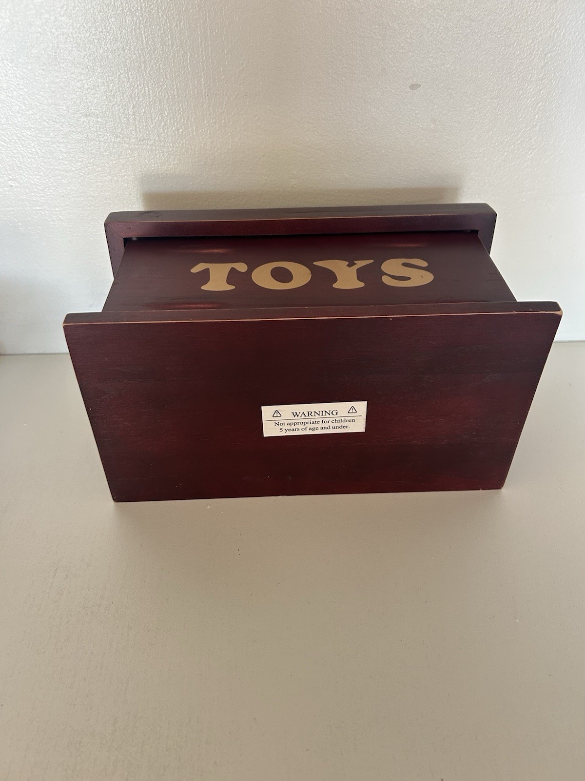 Boyds Bears Wood Toy Box of Friendship & Memories 910022B 210421G