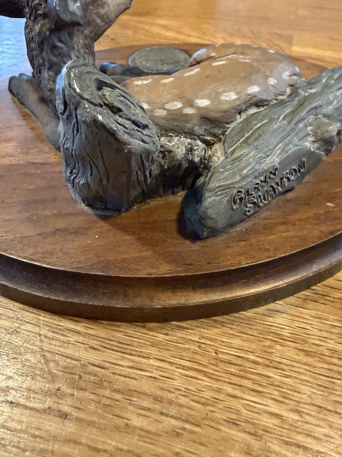 RARE BIG SKY Carvers Baby Elk “Rocky Mountain Elk Foundation” by Glenn Swanson