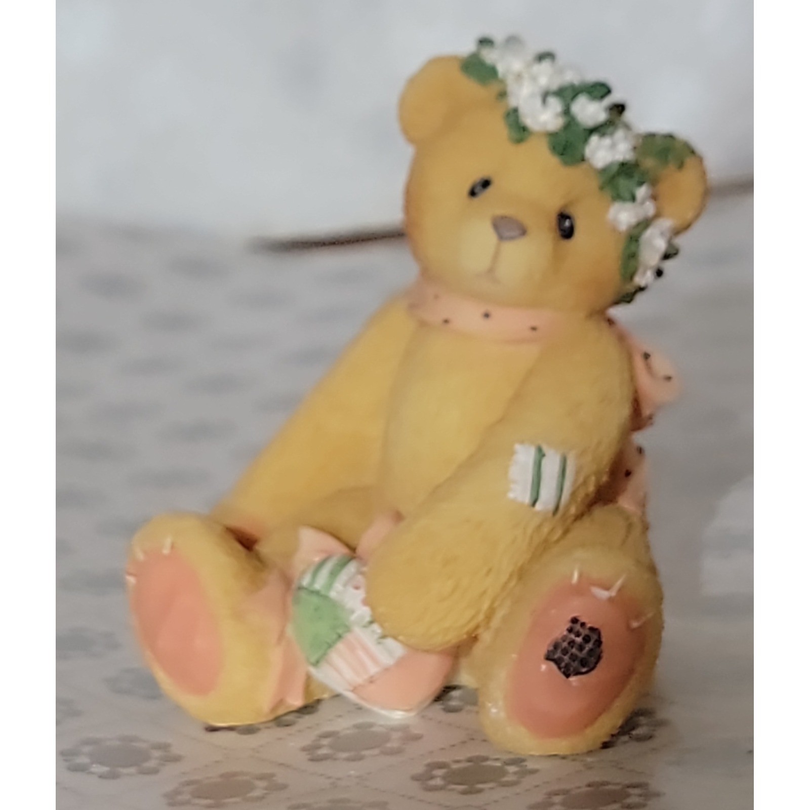 Cherished Teddies Jasmine I 202940 A Bouquet of Blessings For You Figurine
