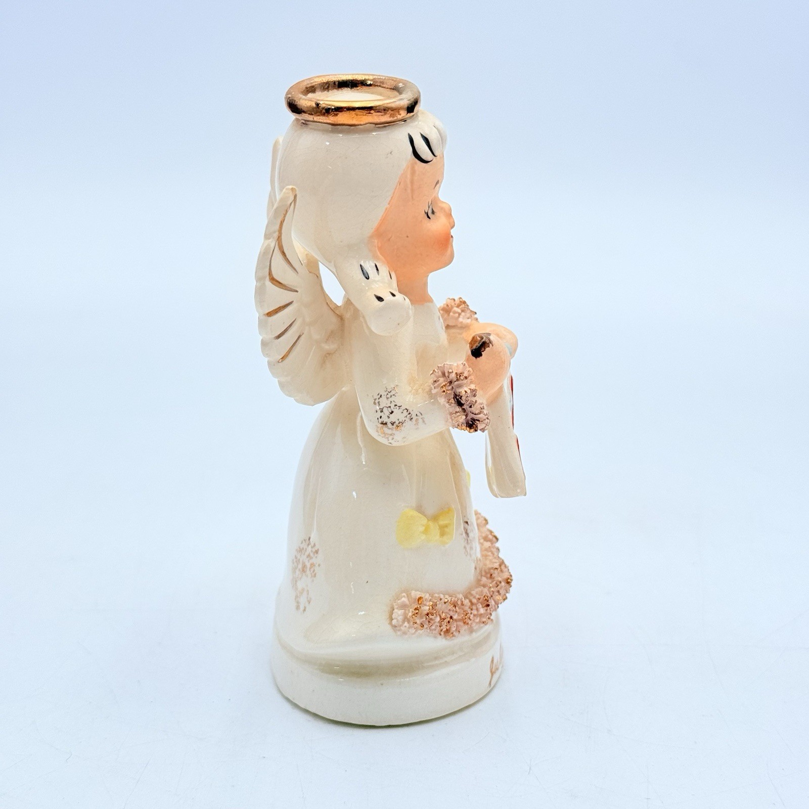 Vintage 1957 Norcrest Angel of the Month Figurine July Girl Betson’s