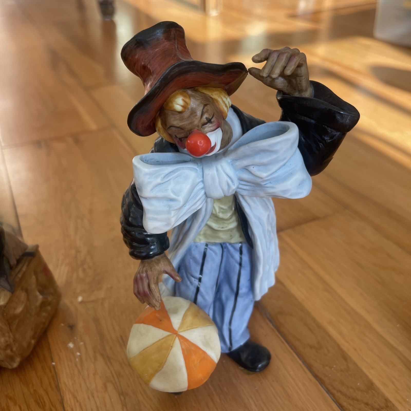 LOT OF 3 Traveling Clowns WORLD OF GORHAM GIFTS Porcelain Figurines