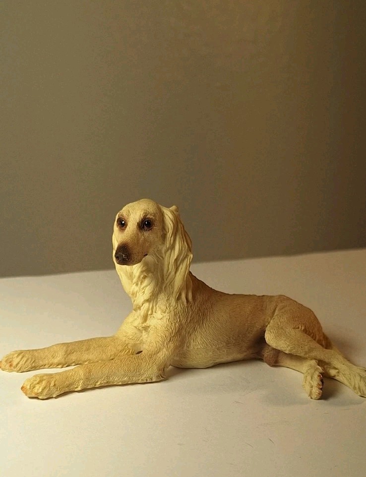 Vintage Posing Saluki Figurine From Summit Collection Resin