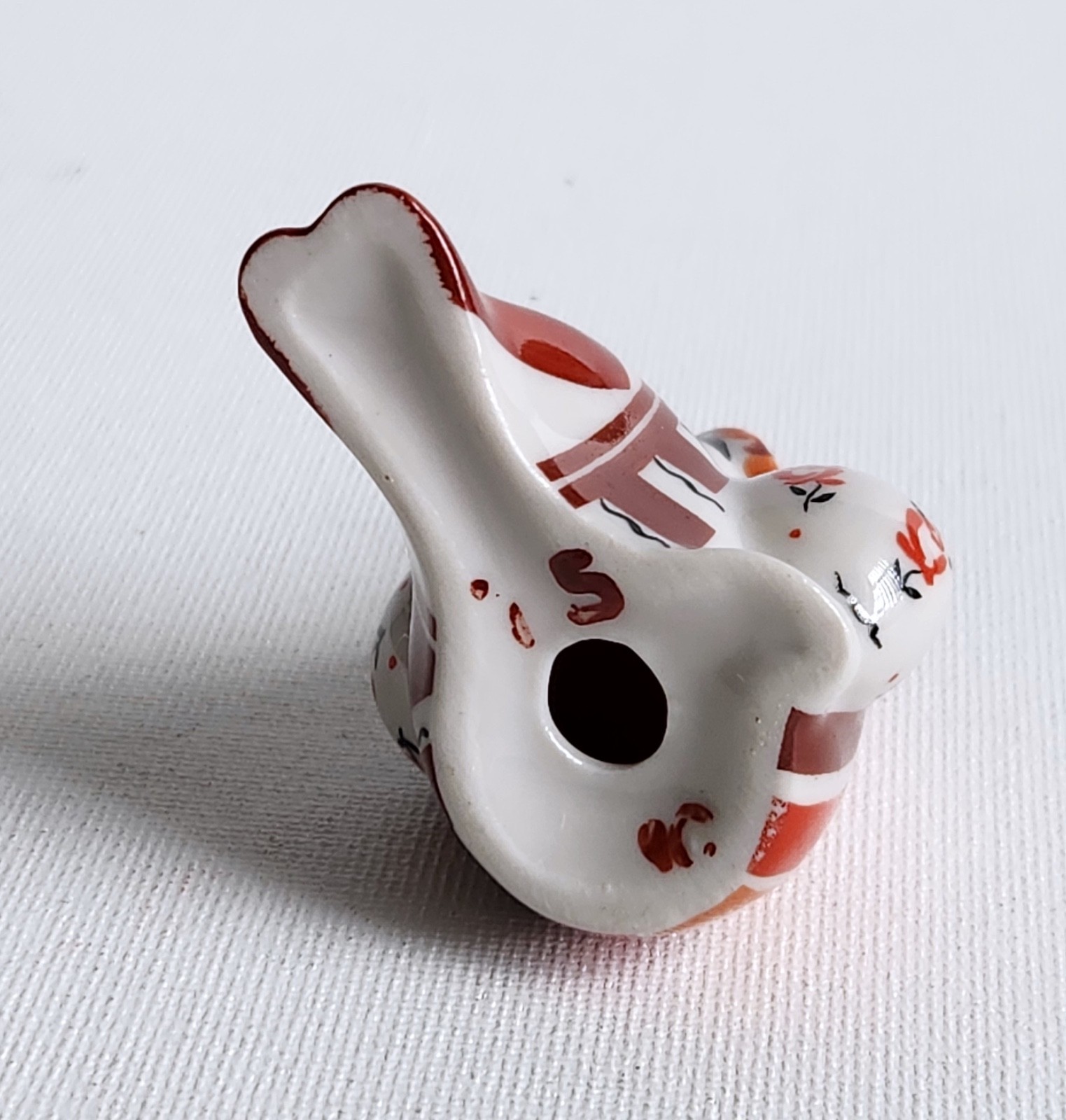 Vintage Porcelain Figurine Traditional Ukrainian Girl Kiev USSR